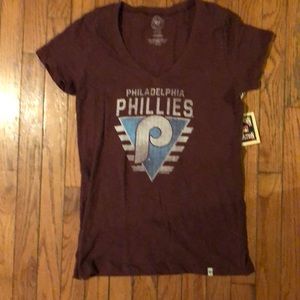 Women’s Philadelphia Phillies v-neck t-shirt